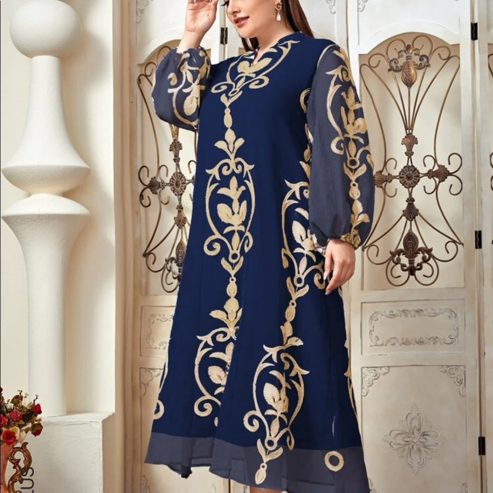Kaftan style dress